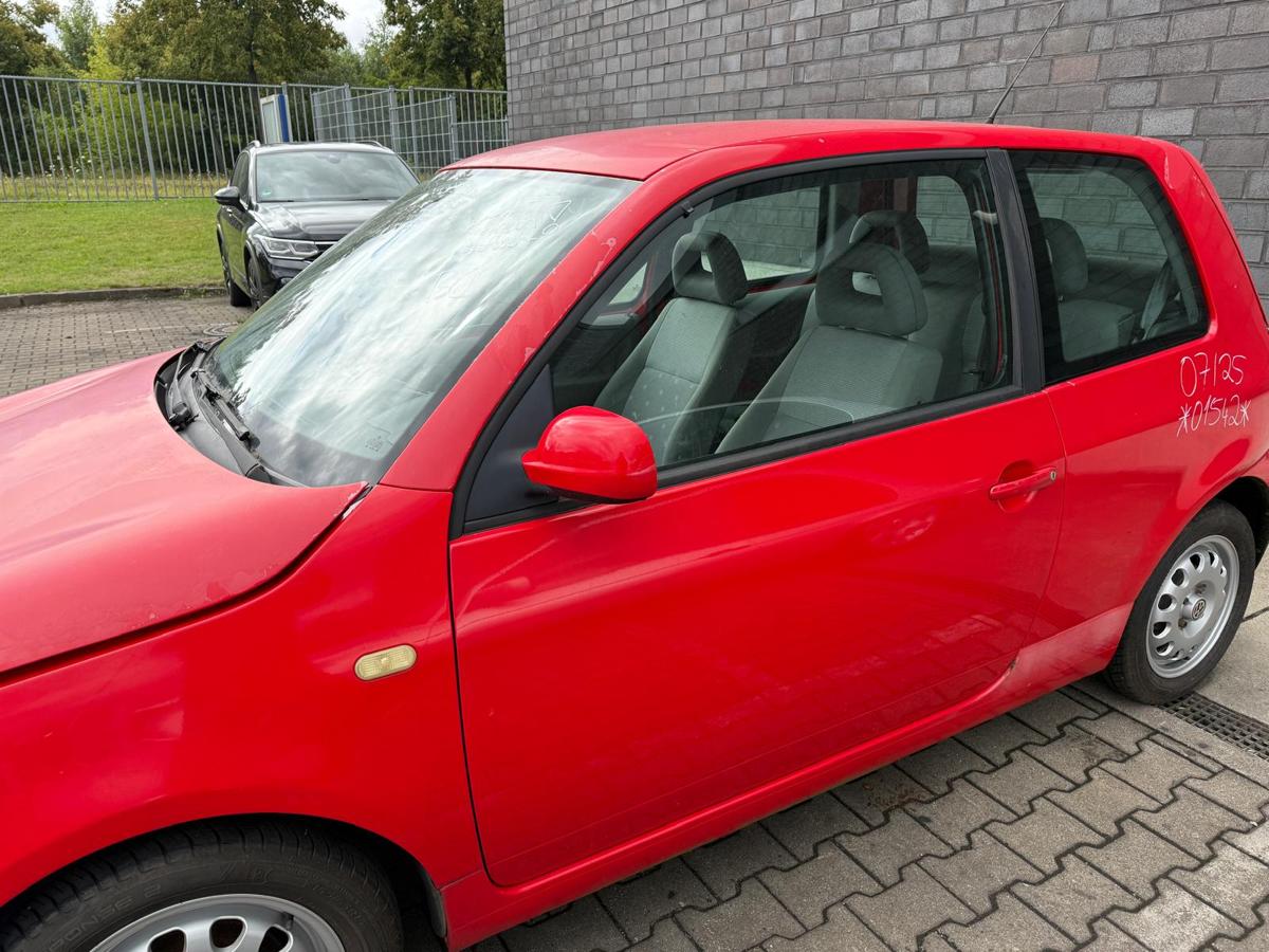 VW Lupo 6E 3L original Tür vorn links LP3G Flashrot Rohbau BJ99